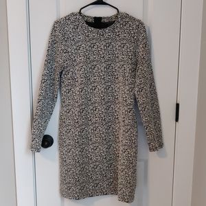 Banana Republic black and white dress